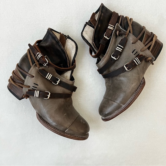 Freebird Crue Leather Ankle Boot